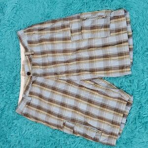 Dockers Plaid Cargo Shorts